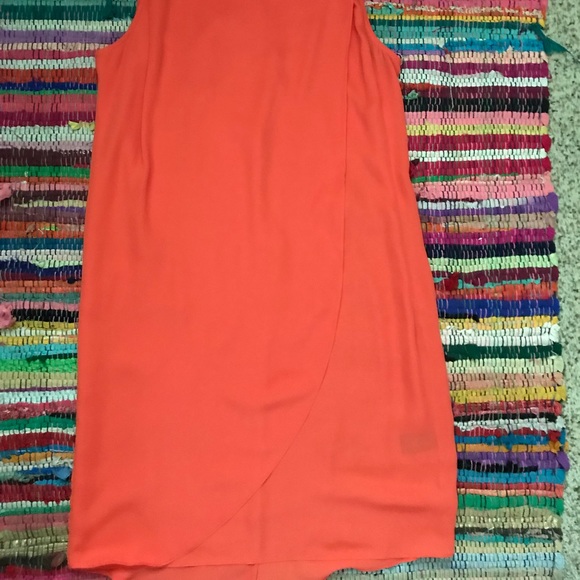 Sleeveless Orange Kenneth Cole summer dress - Picture 2 of 3